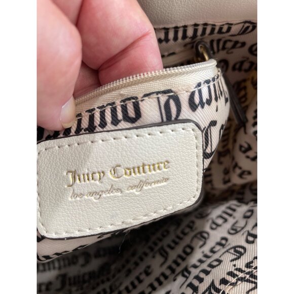 Juicy Couture Womens White gold accents hand crossbody bag SKU 8557 - Picture 15 of 16